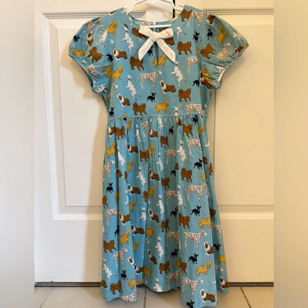 EUC Pink Chicken dog dress size 12